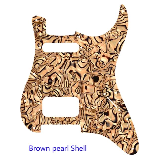 Peças Personalizadas para Guitarra Pleroo: Pickguard Scratch Plate e Humbucker Padrão US 72 com 11 Furos para Parafuso