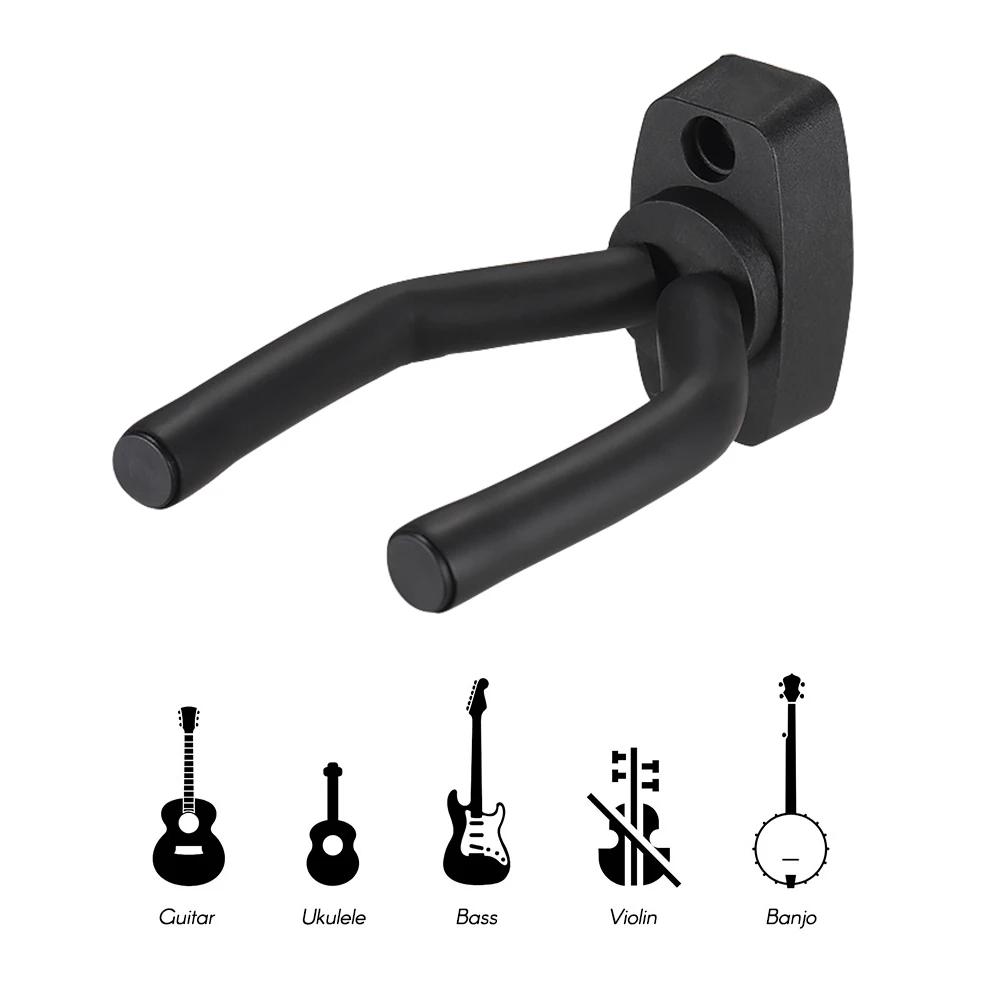 Suporte de guitarra abs leve suporte de guitarra chão retrátil dobrável suporte prateleira para ukelele violino baixo - Image 1