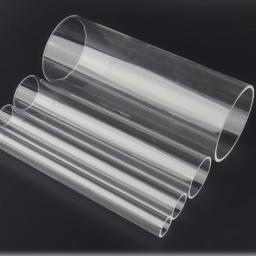 3 pces 50cm de comprimento o. d.16/20/32/40/50/60 mangueira acrílica transparente tubo de aquário suprimentos de tubos de plástico do tanque de peixes encaixes tubo de vidro - Image 3