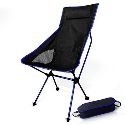 Cadeira de Acampamento Hewolf Portátil e Dobrável para Móveis Compactos em Praia, Pesca e Caminhadas