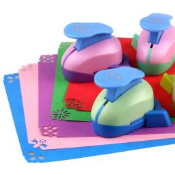 Gravação em relevo diy canto impressão de papel cartão cortador scrapbook shaper grande dispositivo de gravação buraco perfurador crianças artesanal artesanato presente - Image 2