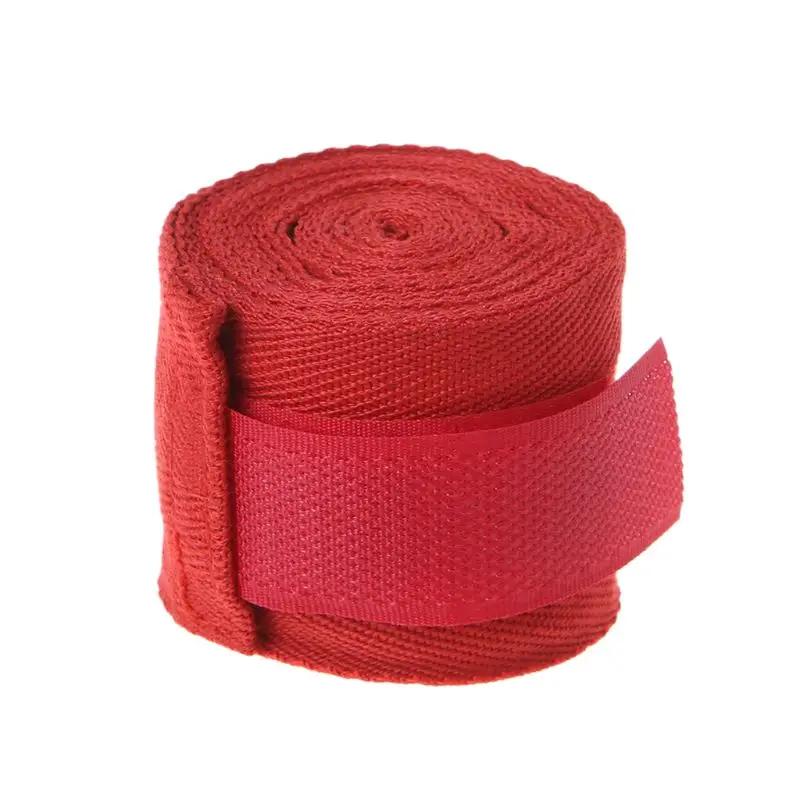 2.5m algodão bandagem boxe pulso bandagem envoltório mão combate proteger boxe kickboxing muay thai handbands luvas de treinamento - Image 1