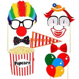 Acessórios para festas de aniversário, 36 peças, adereços para fotos de circo, para casamento, carnaval, despedida de solteira, roupa de festa - Image 3