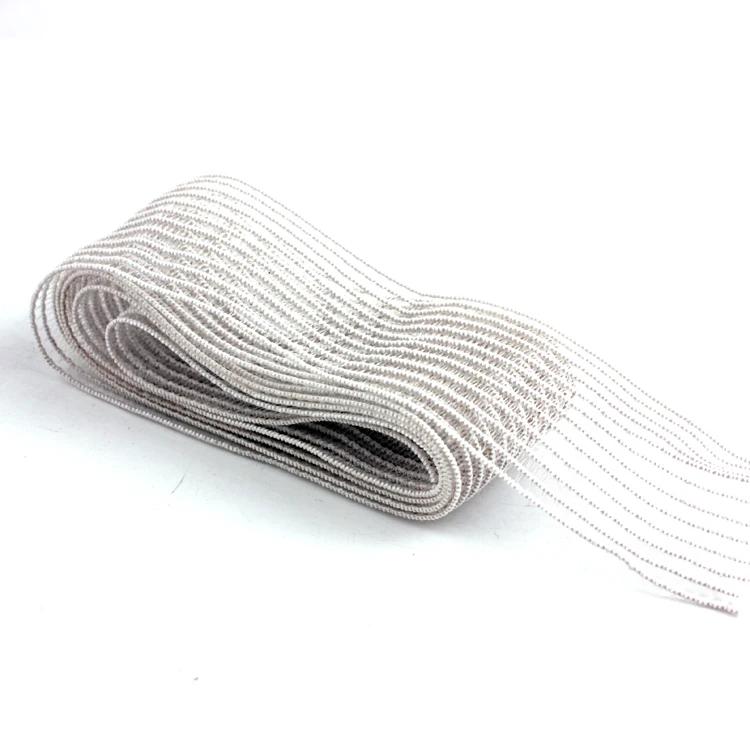 Respirável e confortável macio elástico elástico elástico calças cinto faixa de borracha listra plana roupas acessórios elásticos - Image 1