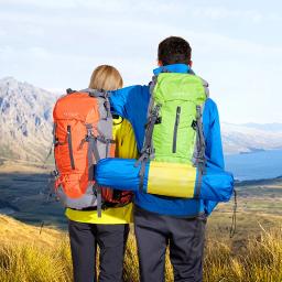 Mochila de alta capacidade para caminhada, masculina e feminina, bolsa para escalada profissional, acampamento, atividades ao ar livre - Image 6