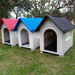 Casa do cão ao ar livre grande canil acessórios para animais de estimação lavagem removível fácil de instalar saposhnikovia divaricata ventilação gaiola do cão - Image 4