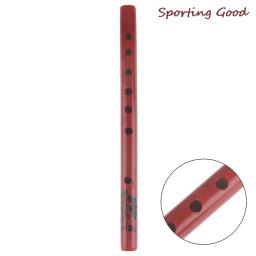 1pc chinês tradicional 6 buracos flauta de bambu vertical clarinete estudante instrumento musical de madeira cor para o presente das crianças - Image 2