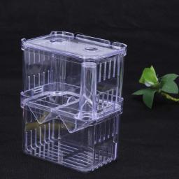 Acrílico tanque de peixes caixa de isolamento de reprodução aquário incubadora titular suprimentos de peixes acessórios de aquário de reprodução de peixes - Image 3