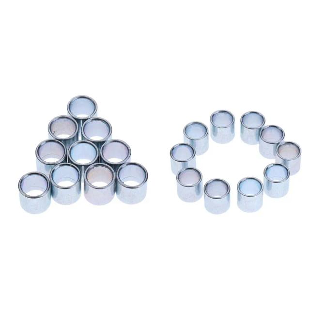 Kit de 10 a 20 Peças: Rolamentos de Roda e Espaçadores para Patins Inline e Scooters