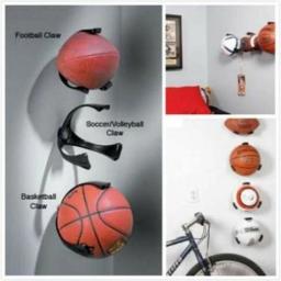 Garra De Bola Parede Pendurado Basquete Futebol Futebol Rack De Armazenamento Bolas Suporte De Exibição - Image 3