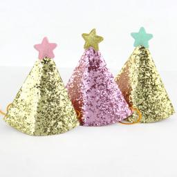 Impressão de design personalizado para festas de aniversário, decoração de papel para crianças, chapéus com coroa de papel faça você mesmo - Image 6