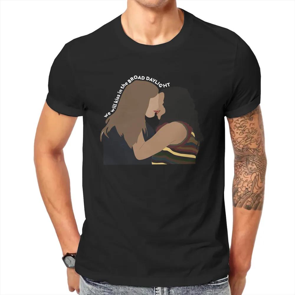 Medo rua thriller filme beijo em plena luz do dia t camisa harajuku gráfico de alta qualidade tshirt solto crewneck roupas masculinas - Image 1