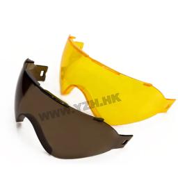 Máscara protetora de segurança para paintball, óculos anti-neblina, preto/amarelo/lente limpa, equipamento para airsoft tático - Image 4