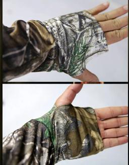 Roupas de pesca de proteção solar seca rápida masculina, caça ao ar livre relógio de aves, camisa Bionic Camo, Stretch respirável com capuz, verão - Image 5