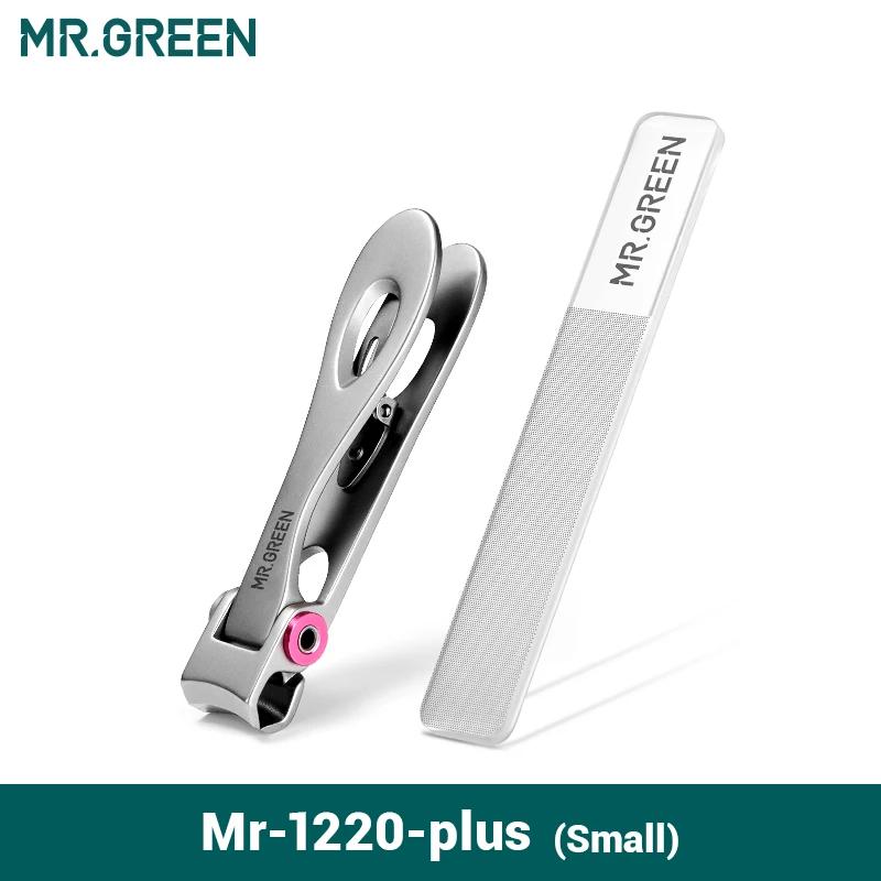 MR. VERDE-Aço Inoxidável Nail Clippers, Disponível em 2 Tamanhos, Manicure Fingernail Cutter, Grosso e Duro Toenail Scissors Tools - Image 1