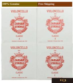 Jargar violoncelo cordas jargar clássico violoncelo forte 4/4 tamanho-c, g, d, um frete grátis - Image 1