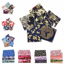 Pacote De Tecido De Algodão Japonês para Patchwork e Bonecas De Costura, Pano De Bordado, Material De Quilting, 20x25cm - Image 1