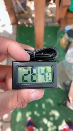 Termômetro digital lcd impermeável para aquário, precisão eletrônica ferramenta de medição de temperatura - Image 3