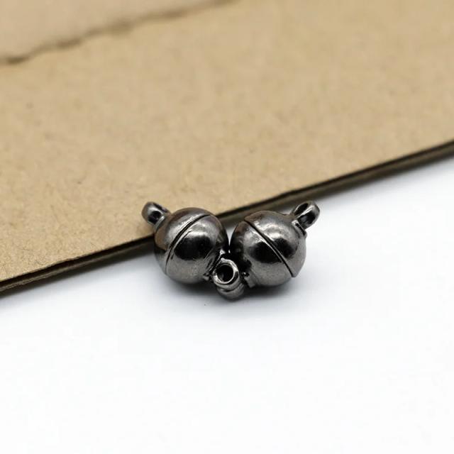 Fechos Magnéticos para Jóias DIY - Conectores para Pulseiras e Colares em 6mm, 8mm e 10mm, 5 Peças
