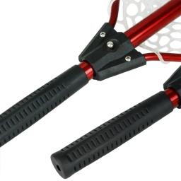 Rede de pesca do silicone com a liga de alumínio telescópica Rod, anti-gancho, esportes ao ar livre, ferramentas de pesca, inverno - Image 6