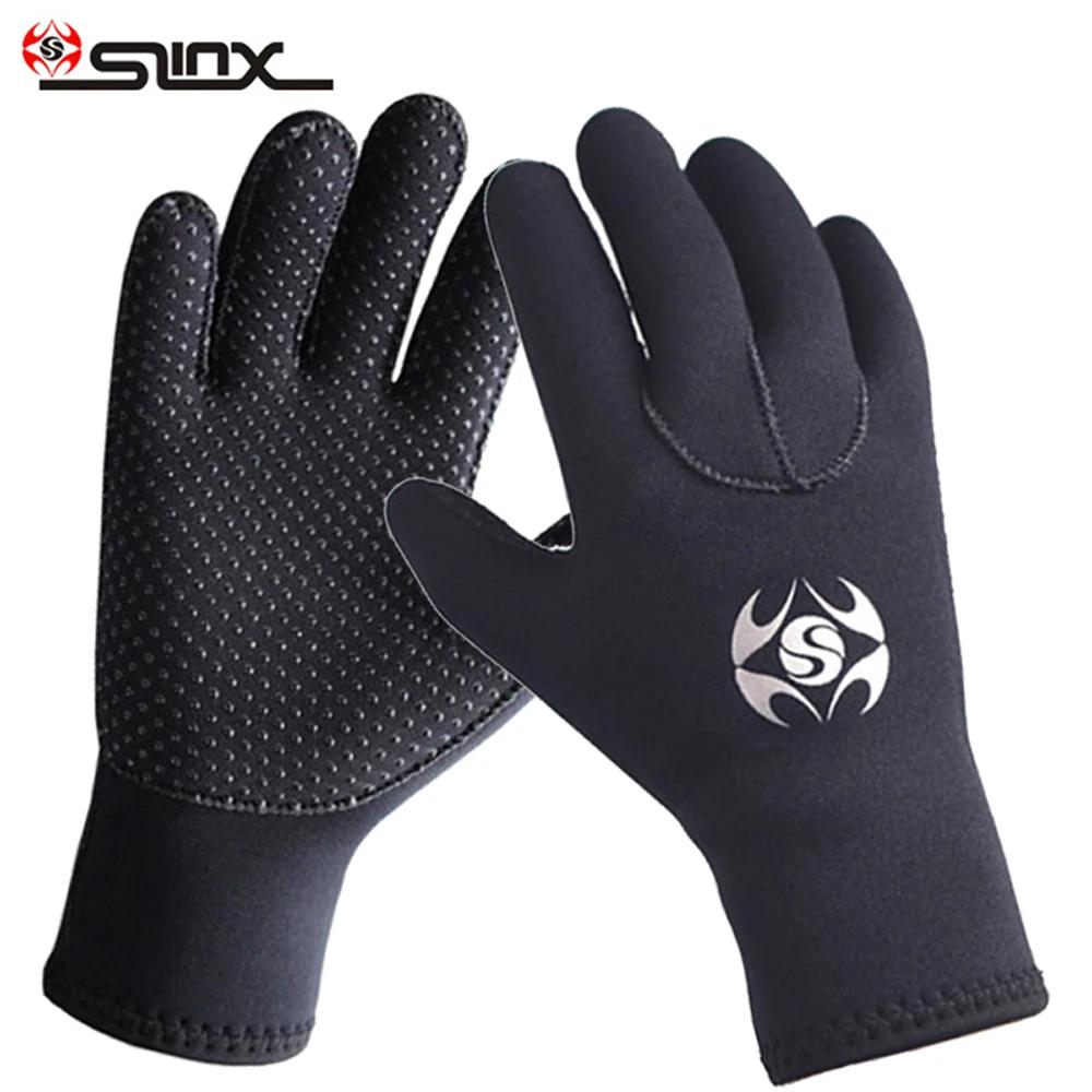 Luvas de neoprene para mergulho submarina, roupa de mergulho quente para homens e mulheres, 3mm, envio grátis, 1 par - Image 1