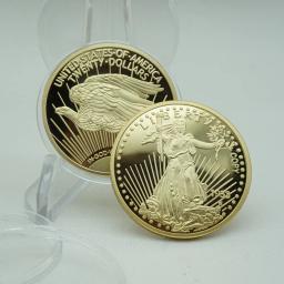 1933 estados unidos águia a liberdade godness ouro eua moedas colecionáveis para a coleção presentes deus abençoe americano não magnético - Image 4