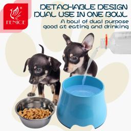 Tigelas de alimentação em aço inoxidável Fenice, Pet Food e Alimentador de água, Prato para cães pequenos, Cat and Puppy Supplies - Image 4