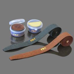 Overgrip para raquetes de tênis em couro pu, antiderrapante, para área externa, pegada, confortável, camuflagem, cola, punho - Image 2