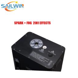 Faísca de fumaça 2 em 1, máquina de fumaça para palco, efeitos especiais de fumaça, lançamento 2400w - Image 2
