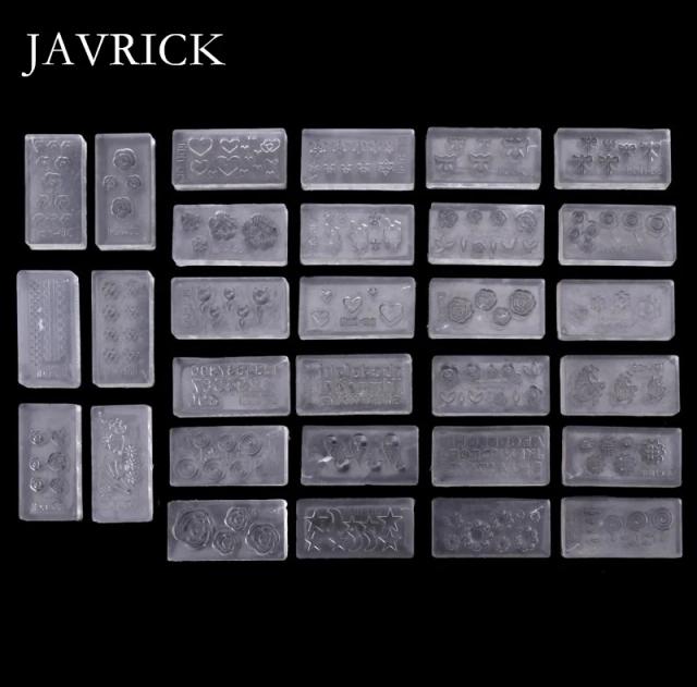 30 Estilos de Ferramentas DIY para Arte em Unhas Acrílicas 3D: Moldes Esculpidos em Silicone e Acessórios para Fabricação de Joias