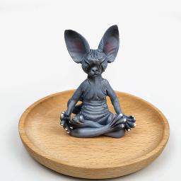 Formas Cat para Moldes, 3D Animal, Sphynx Calva Sabão Cat, Silicone Vela Mold, Aroma Gesso Mold, DIY Artesanato Ferramenta - Image 1