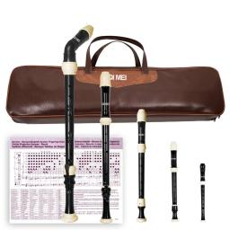 Profissional Dizi Recorder Flauta Set, Soprano, Alto, Tenor, Baixo, Barroco, 8 Buracos, Flauta Vertical Chinês, Dizi Clarinete - Image 2