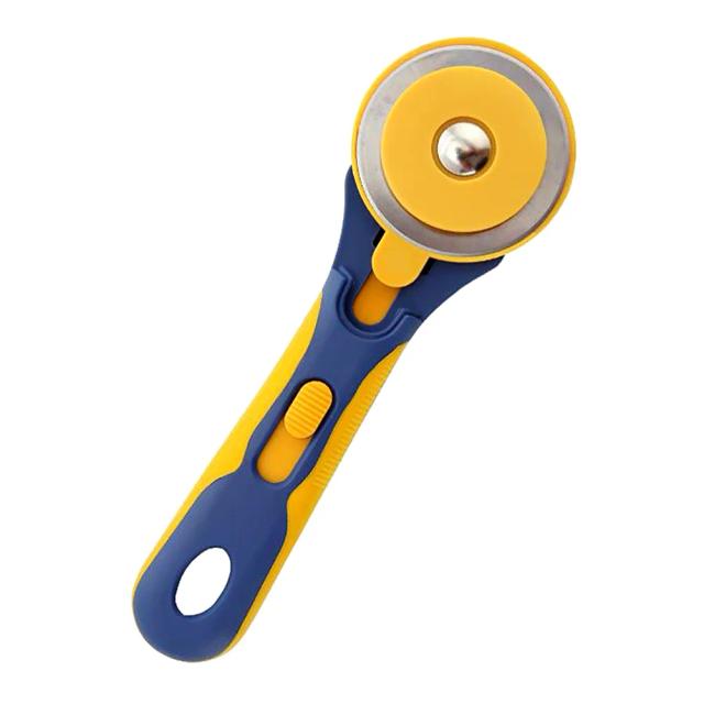 Cortador Rotativo de 60mm para Artesanato e Costura: Ideal para Papel, Couro e Patchwork