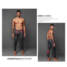Terno de mergulho masculino calças proteção uv snorkeling maiô esporte de secagem rápida wetsuit jogging surf vela fitness ciclismo beachwear - Image 4