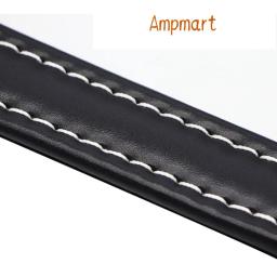 Estilo vintage couro alças para guitarra, madeira armários, amplificador Hardware, 1pc - Image 4