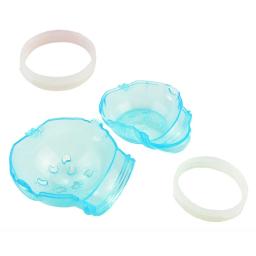 Recipiente para banheiro hamster, vaso de areia de plástico com pá para rato, rato, pequeno, animal de estimação, suprimentos de limpeza - Image 2