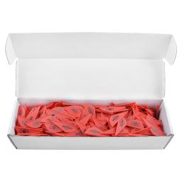 100 pçs 2 Polegada arco e flecha de borracha pena flexhing gota água forma palhetas diy acessórios do eixo para a caça tiro ao ar livre - Image 6