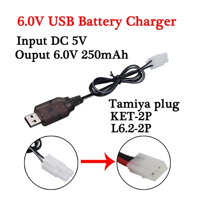 Carregador Universal 100V-240V para Baterias NiCd/NiMH de 4.8V a 9.6V com Conector Tamiya Kep-2p para Brinquedos RC