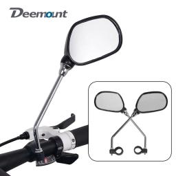 1 par de espejos retrovisores de bicicleta ciclismo de amplio alcance Reflector de mirilla ángulo ajustable espejos izquierdo derecho - Image 3