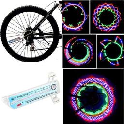 Luzes de roda de pneu de bicicleta, motocicleta, bicicleta, 32 led, luz de raio, luz para ciclismo ao ar livre, luzes para 24 polegadas - Image 2