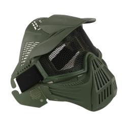 Máscara Facial Tática Completa para Paintball, Malha De Aço De Metal, Respirável, Airsoft, Tiro, Protetora, Wargame, Militar, Caça - Image 3