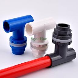 Conector de tubo de pvc para aquário, acessórios de suprimento de água para tanque de peixes, conector de transbordamento, 2 ~ 10 peças, 20mm em estilo t - Image 5