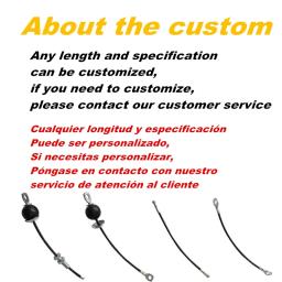 Cabo de ginástica de 1.4m-5m, corda de fio de aço resistente, peças de reposição para casa, academia, fitness, cabo, polia, acessórios, diâmetro 5mm - Image 5