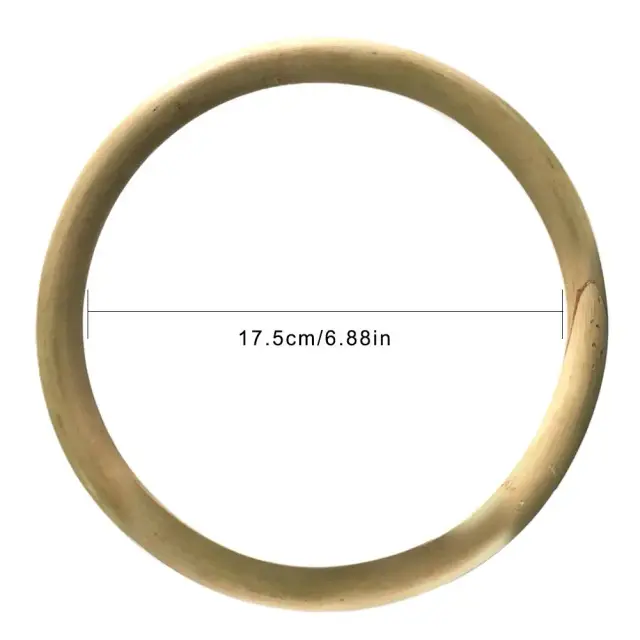 Anel de Rattan para Treinamento de Força com Mão e Pulso em Artes Marciais Tradicionais Wing Chun