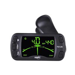 2 Em 1 Guitarra Elétrica Tuner Metrônomo Multifuncional Portátil Clip-on Tuner Guitarra Cromática Baixo Violino Ukulele Acessórios - Image 1