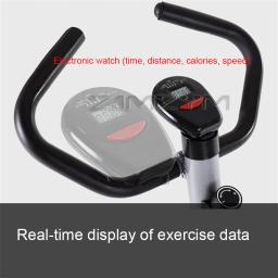 Equipamento fitness para exercícios em casa e ciclismo, tela de led, fitness, treino de musculação - Image 4