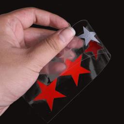 Adesivos refletivos para bicicleta, adesivo para aro roda com estrelas fluorescentes acessórios decalque para bicicleta - Image 5