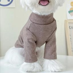 Moletom de gola macia para gatos e cães, Pet roupas, moletom, pulôver, suéter, camisa, roupas para cães pequenos, Chihuahua, Bichon, Pug, 5 tamanhos - Image 3