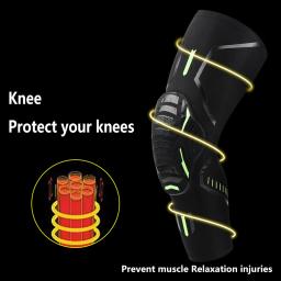 Joelheiras Anti-Colisão para Adultos, Capas de Pernas, Protetor, Proteção, Bicicleta, Ciclismo, Cotovelo, Basquete, Voleibol, Esportes - Image 3