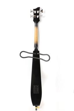 4/4 violoncelo elétrico 4 cordas som poderoso e silencioso, parte de ébano grau superior, cor preta - Image 5